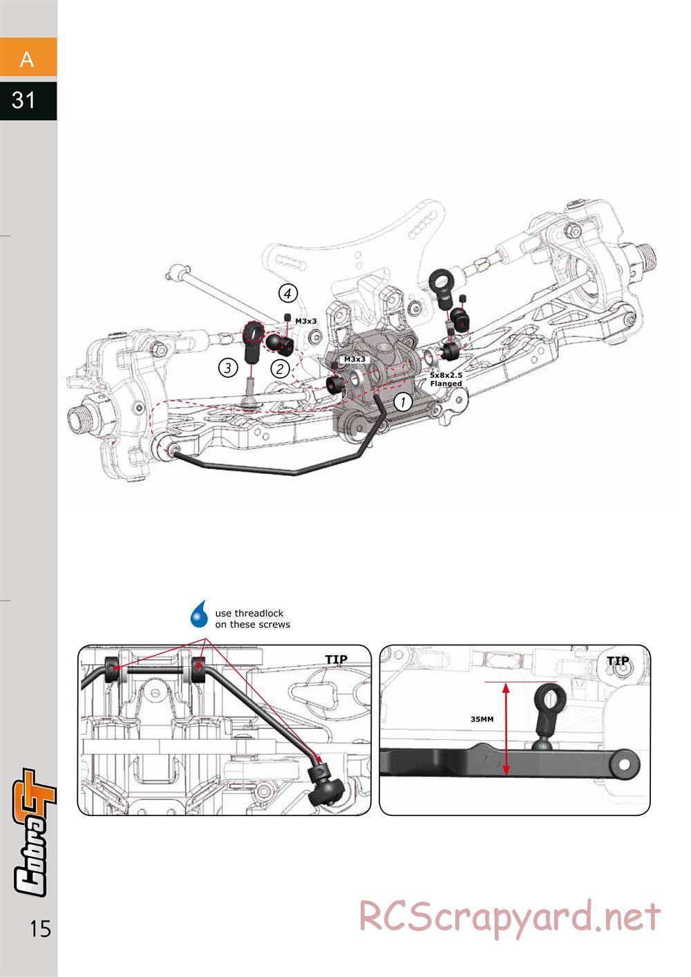 Serpent - Cobra GT - Manual - Page 15