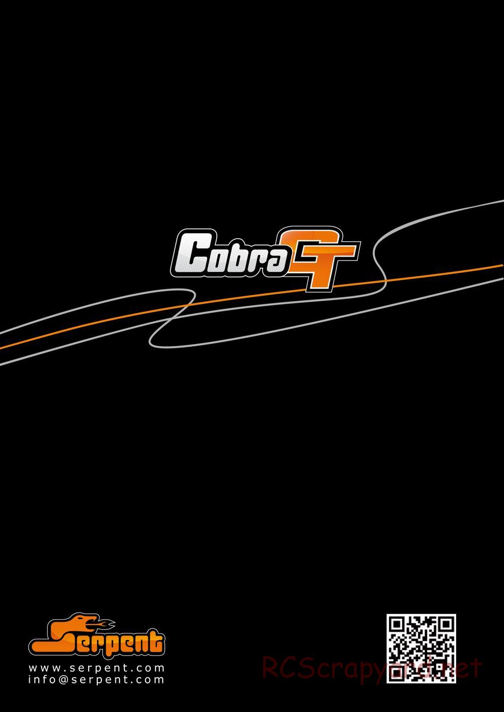Serpent - Cobra GT - Manual - Page 36
