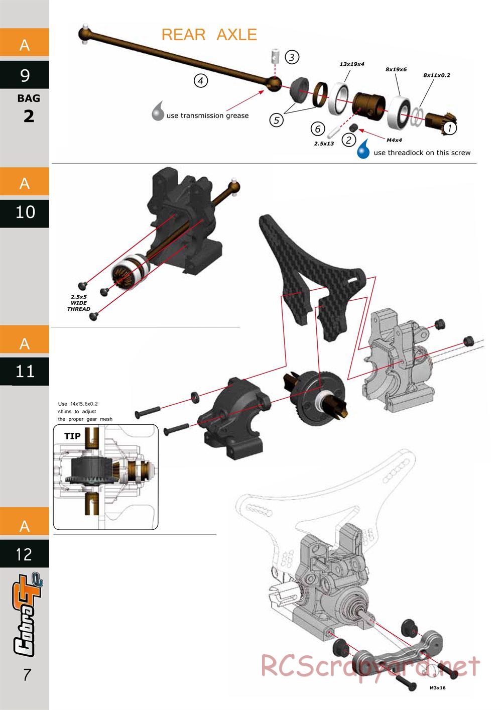 Serpent - Cobra GTe - Manual - Page 7