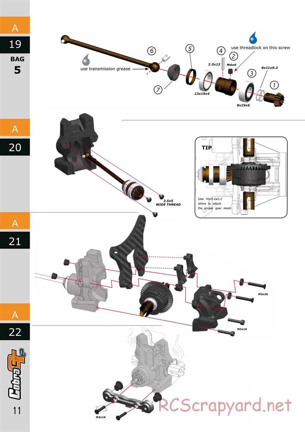 Serpent - Cobra GTe - Manual - Page 11