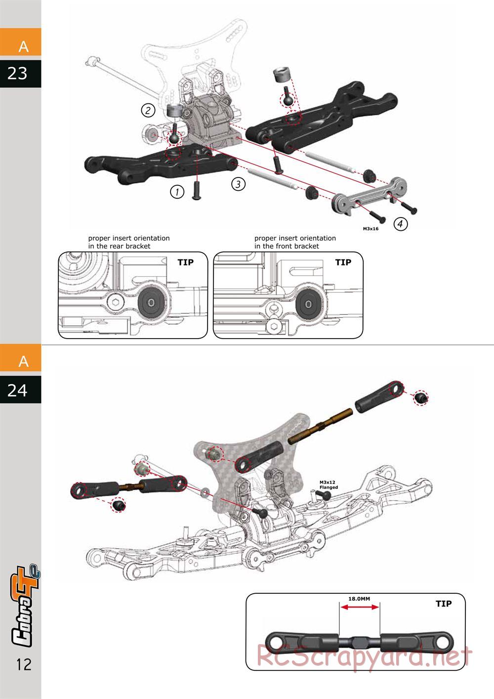 Serpent - Cobra GTe - Manual - Page 12