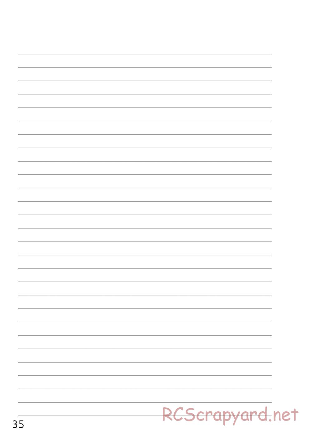 Serpent - Cobra GTe - Manual - Page 35