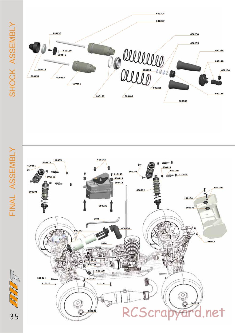 Serpent - Cobra T 811 - Manual - Page 35