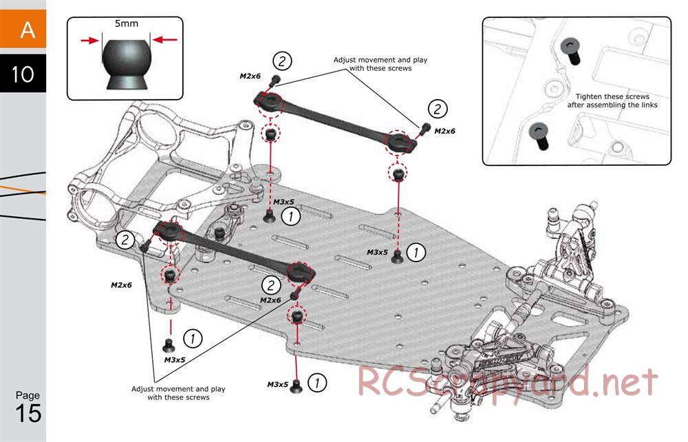 Serpent - S120 Link Tube - Manual - Page 15