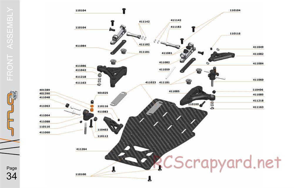 Serpent - S120 Link Tube - Manual - Page 34