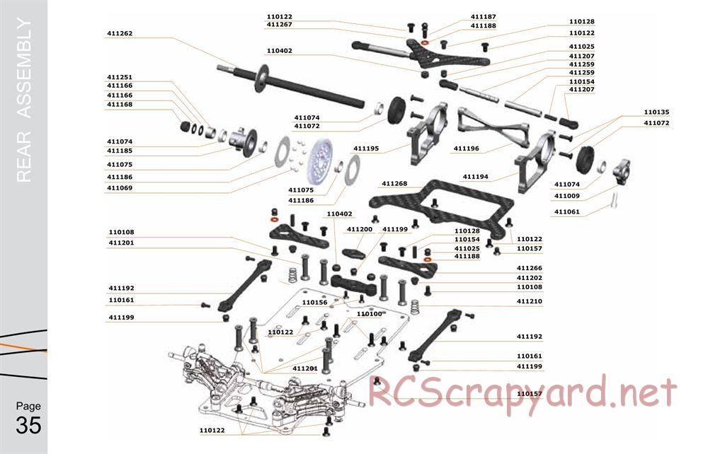 Serpent - S120 Link Tube - Manual - Page 35