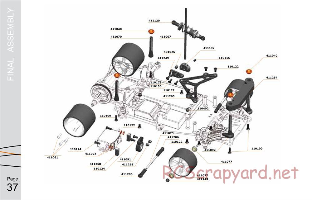 Serpent - S120 Link Tube - Manual - Page 37