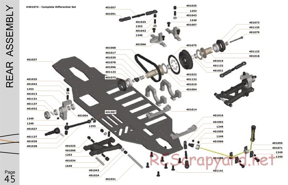 Serpent - S400 - Manual - Page 45