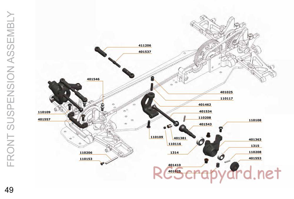 Serpent - S411 Sport - Manual - Page 49