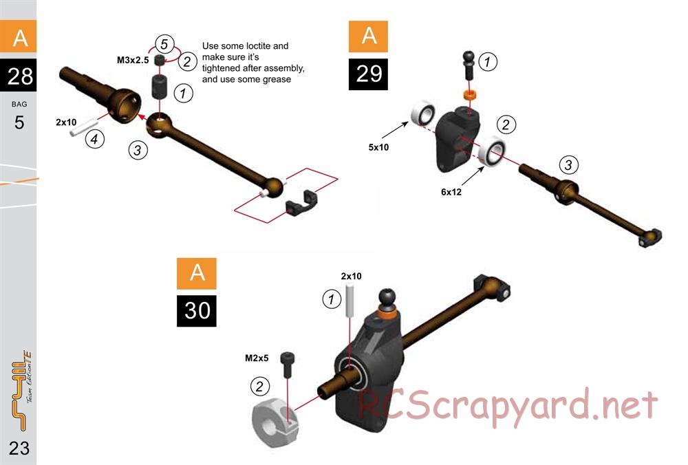 Serpent - S411 TE - Manual - Page 23
