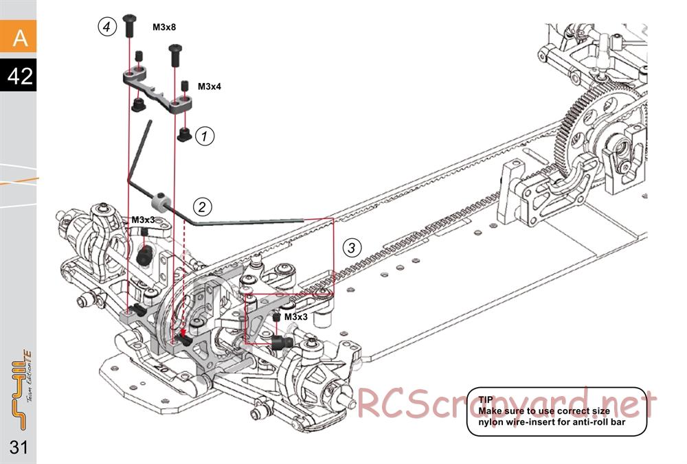 Serpent - S411 TE - Manual - Page 31