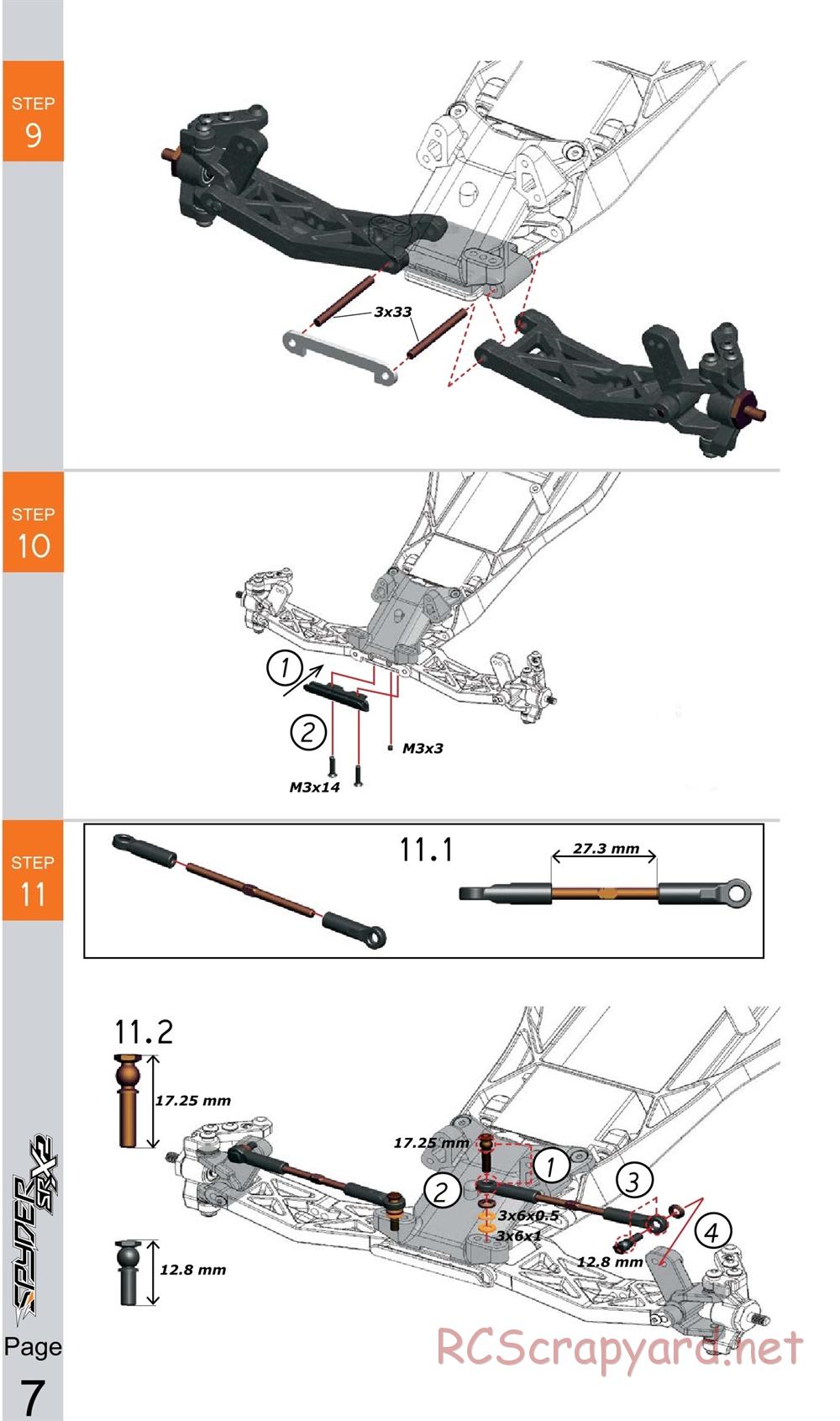 Serpent - Spyder SRX2 RM - Manual - Page 7