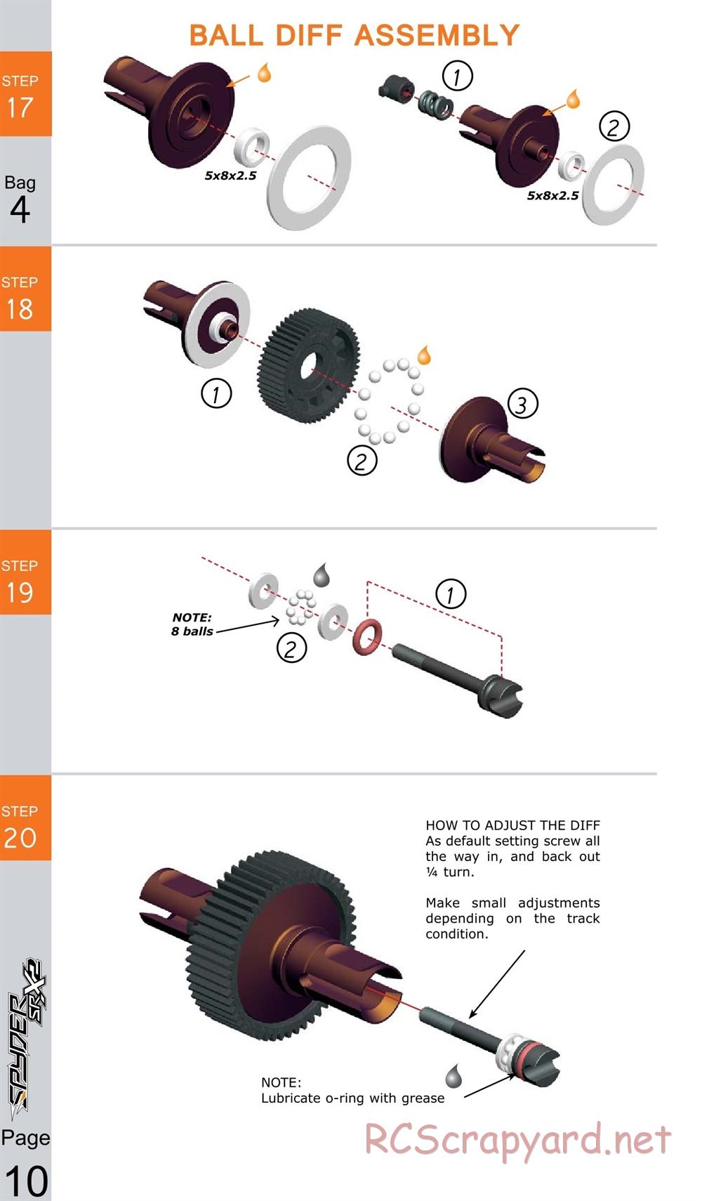 Serpent - Spyder SRX2 RM - Manual - Page 10