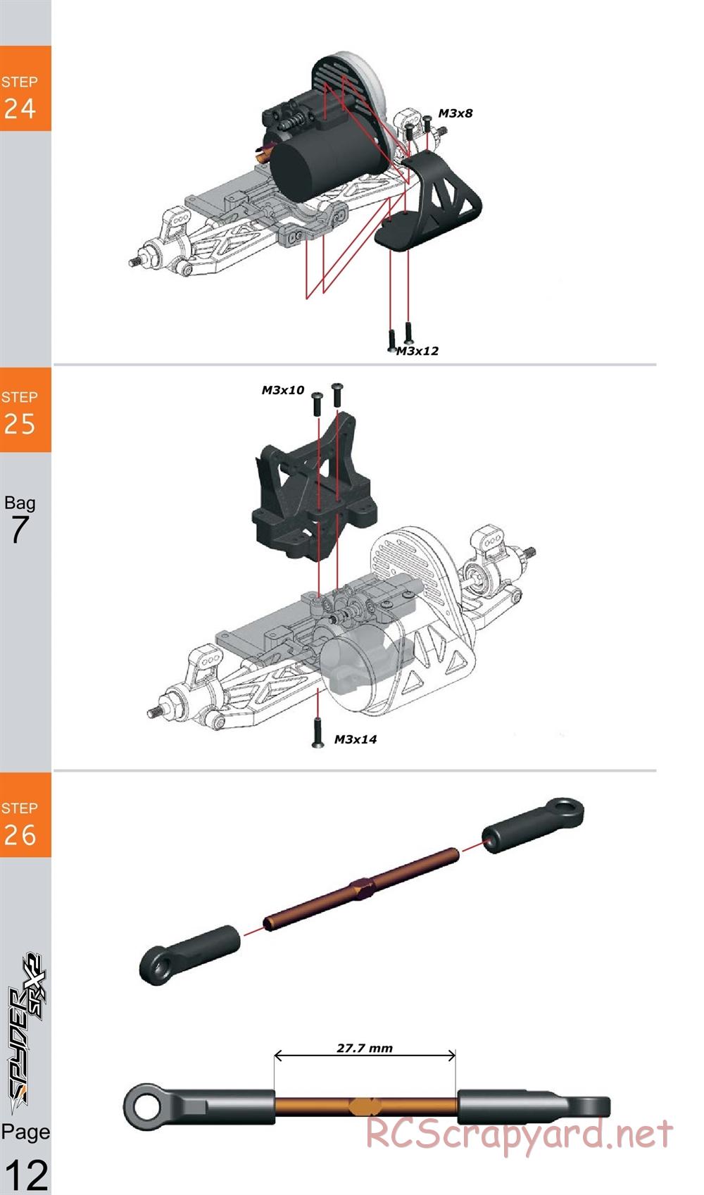 Serpent - Spyder SRX2 RM - Manual - Page 12