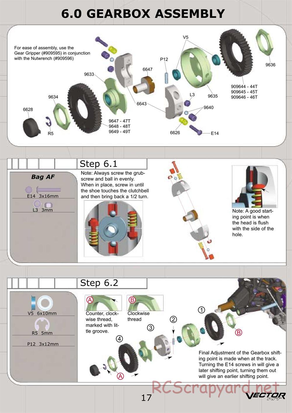 Serpent - Vector NT 2002 - Manual - Page 16