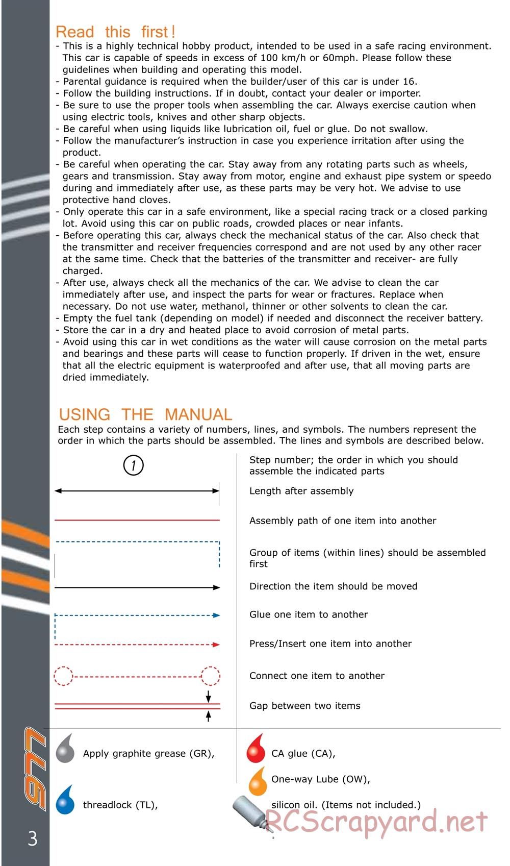 Serpent - Viper 977 - Manual - Page 3