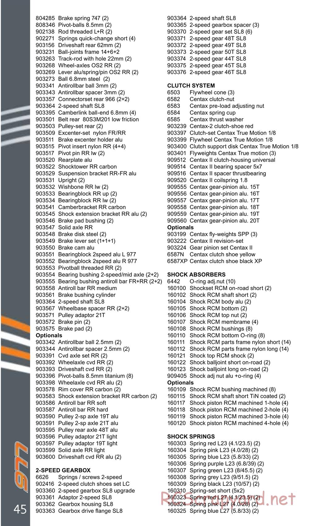 Serpent - Viper 977 - Manual - Page 45