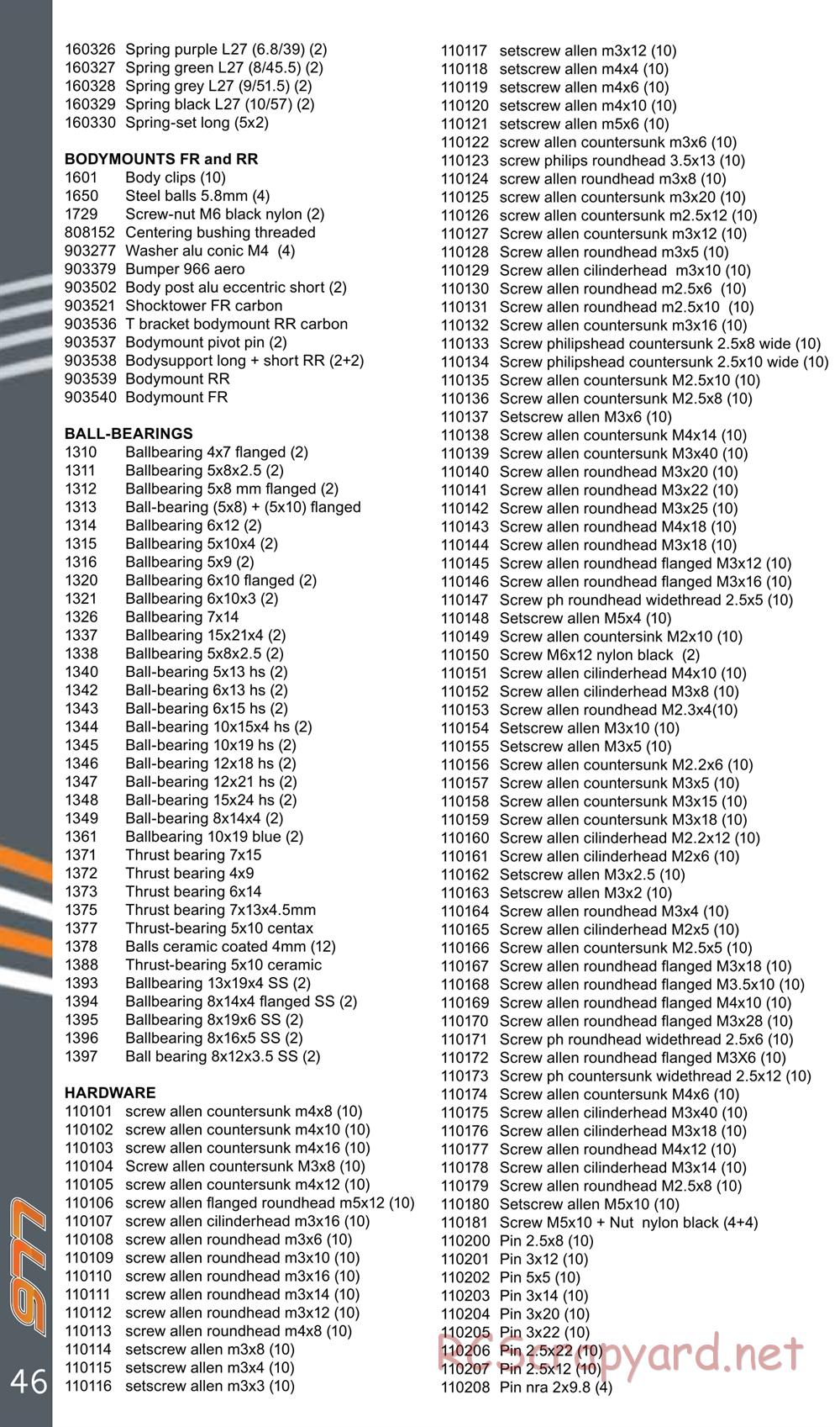 Serpent - Viper 977 - Manual - Page 46