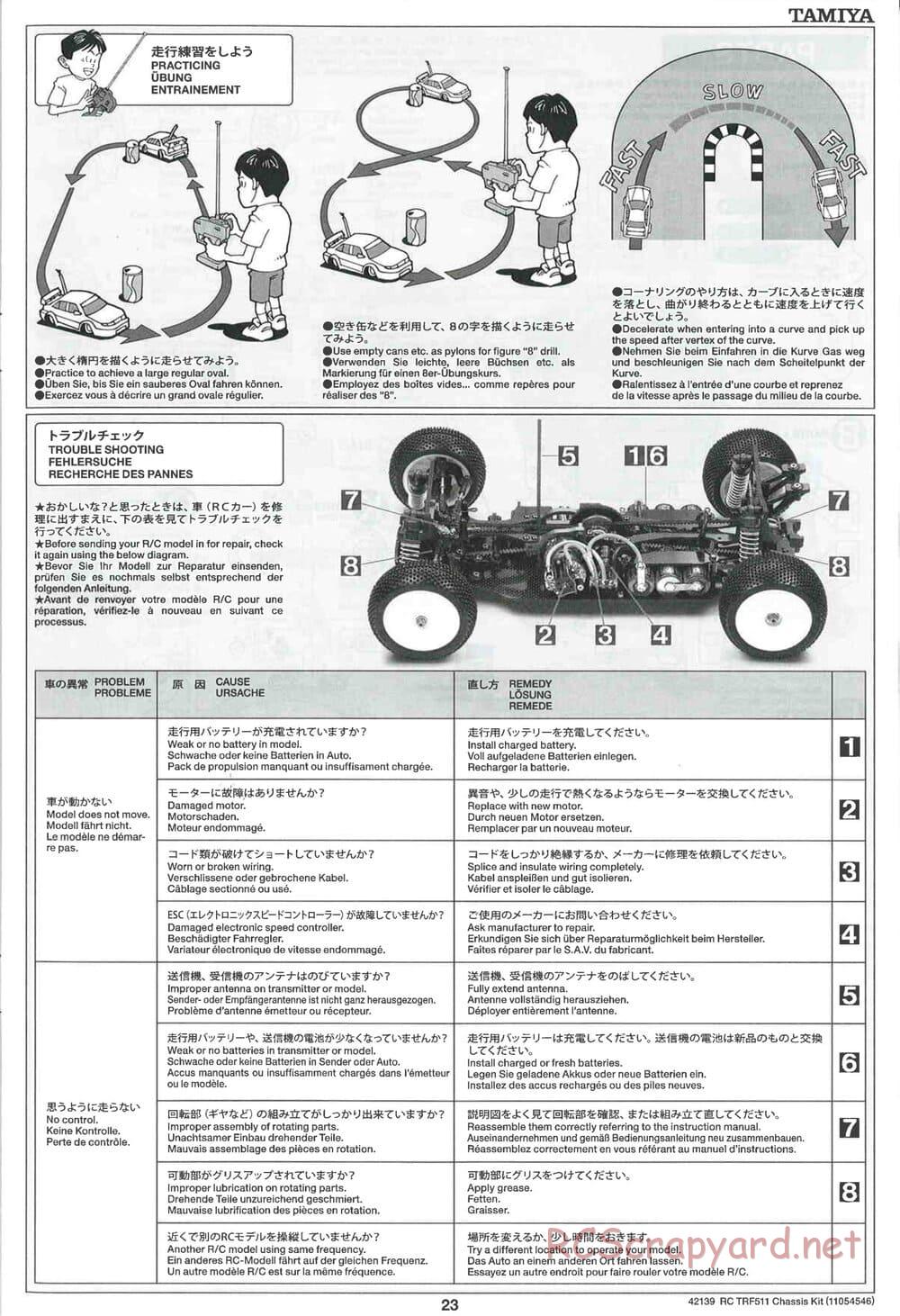 Tamiya - TRF511 Chassis - Manual - Page 23
