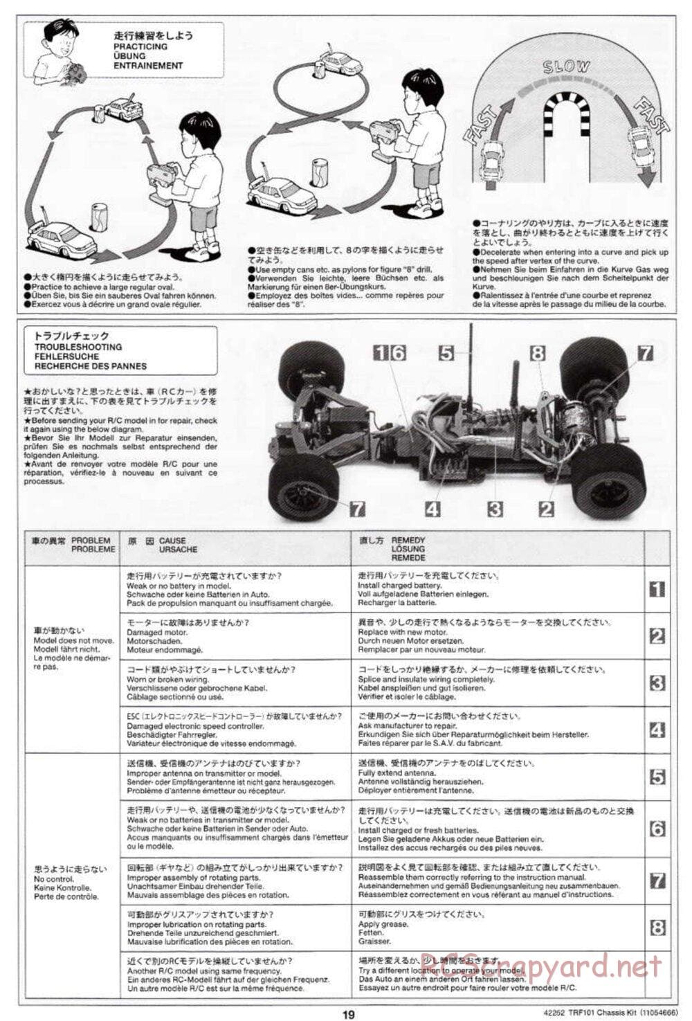 Tamiya - TRF101 Chassis - Manual - Page 19