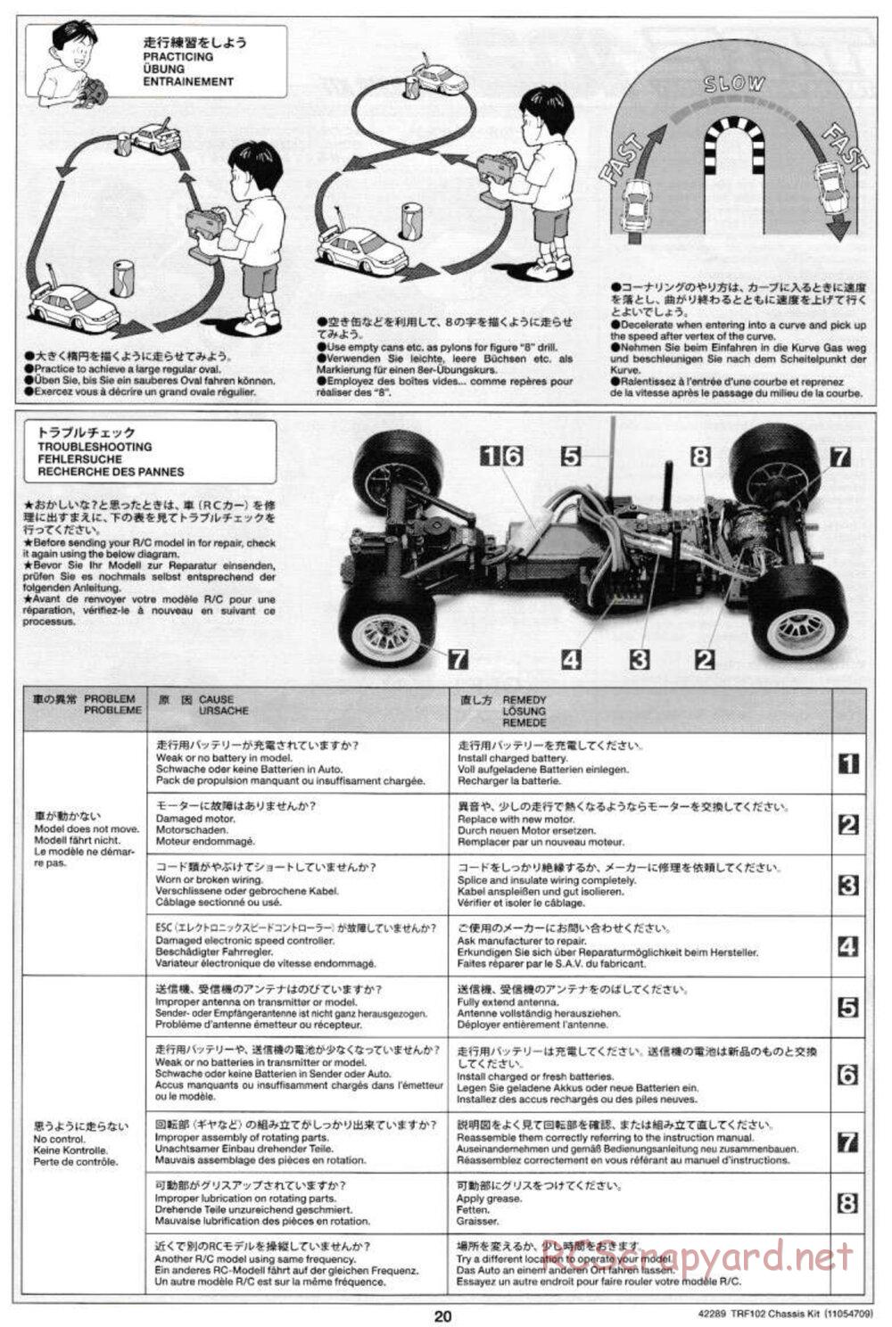 Tamiya - TRF102 Chassis - Manual - Page 20
