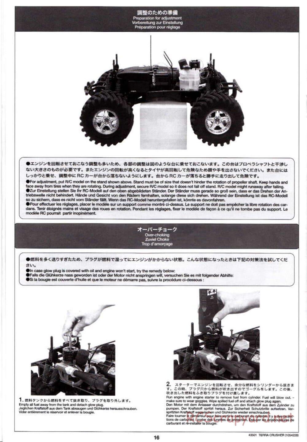 Tamiya - Terra Crusher - TGM-02 Chassis - Manual - Page 16
