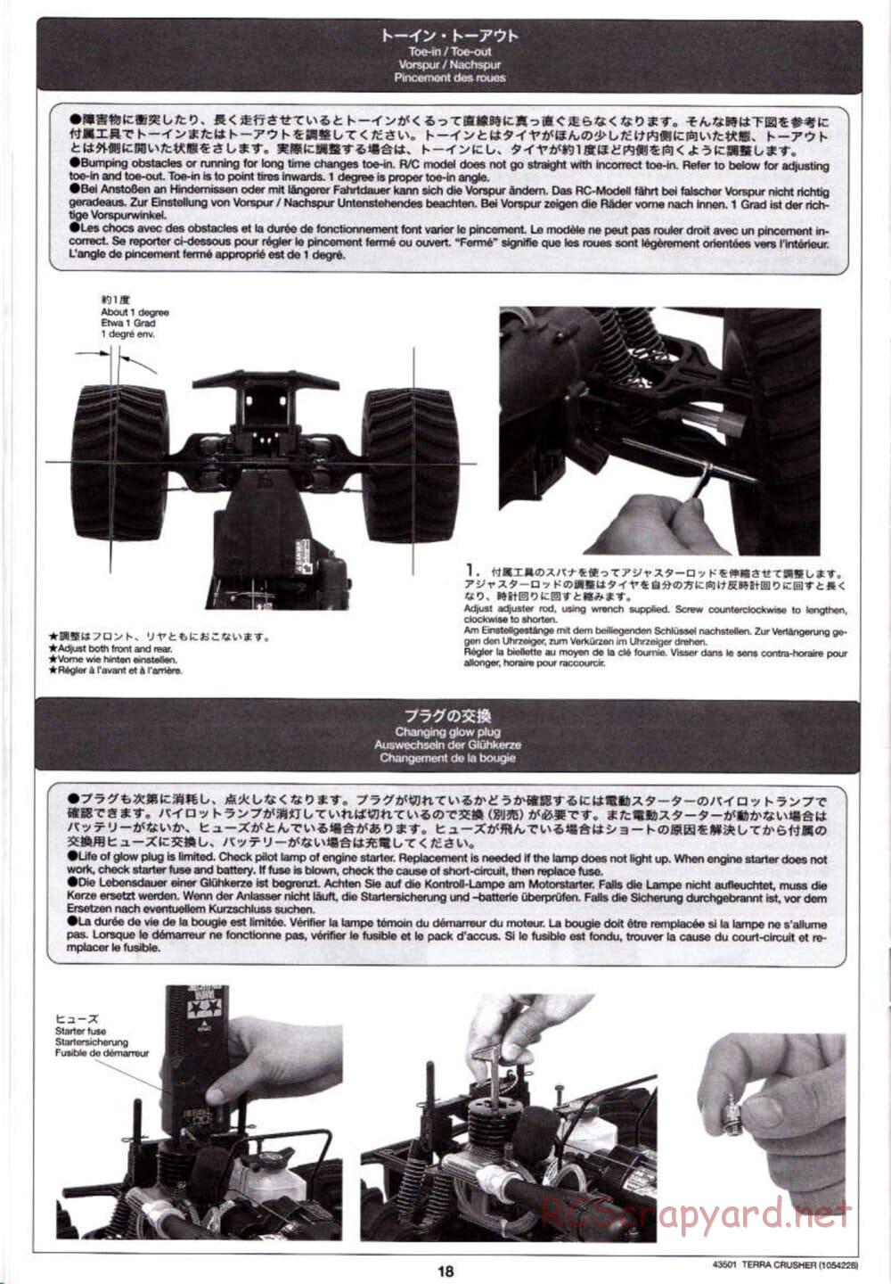 Tamiya - Terra Crusher - TGM-02 Chassis - Manual - Page 18