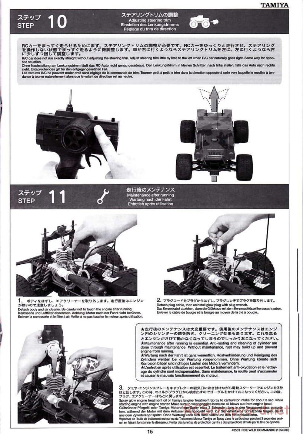 Tamiya - Wild Commando - TGM-02 Chassis - Manual - Page 15