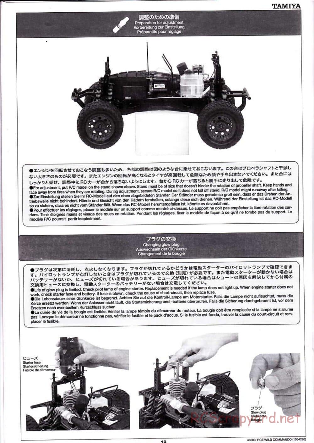 Tamiya - Wild Commando - TGM-02 Chassis - Manual - Page 18