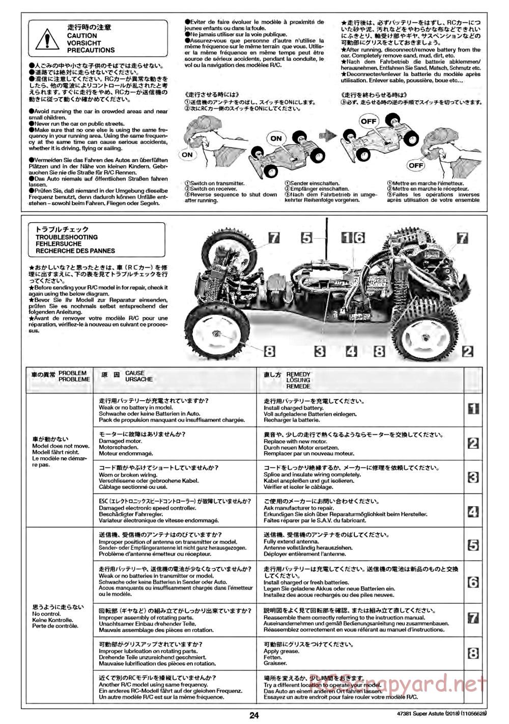 Tamiya - Super Astute (2018) Chassis - Manual - Page 24