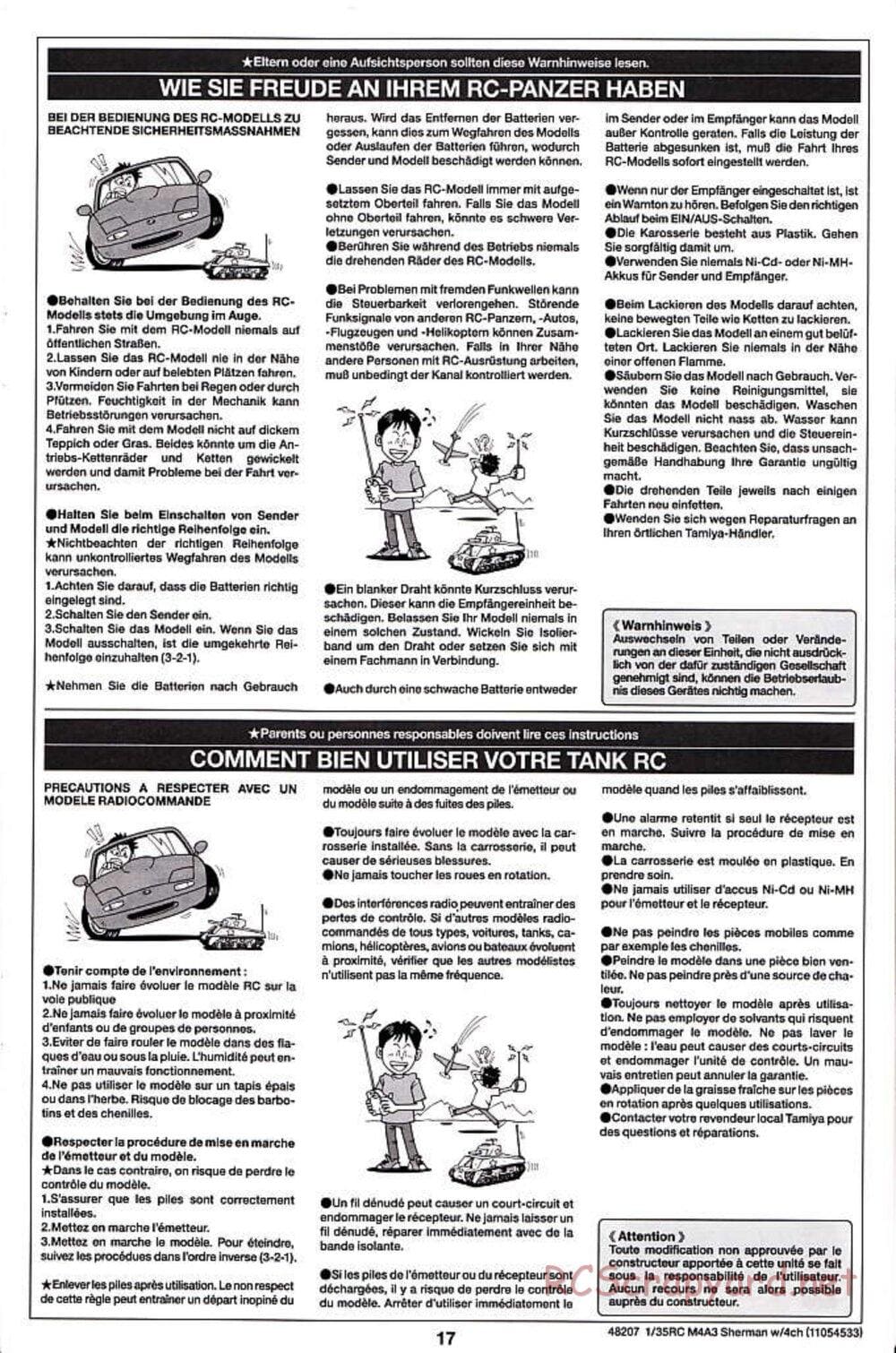 Tamiya - US Medium Tank M4A3 Sherman - 1/35 Scale Chassis - Manual - Page 17