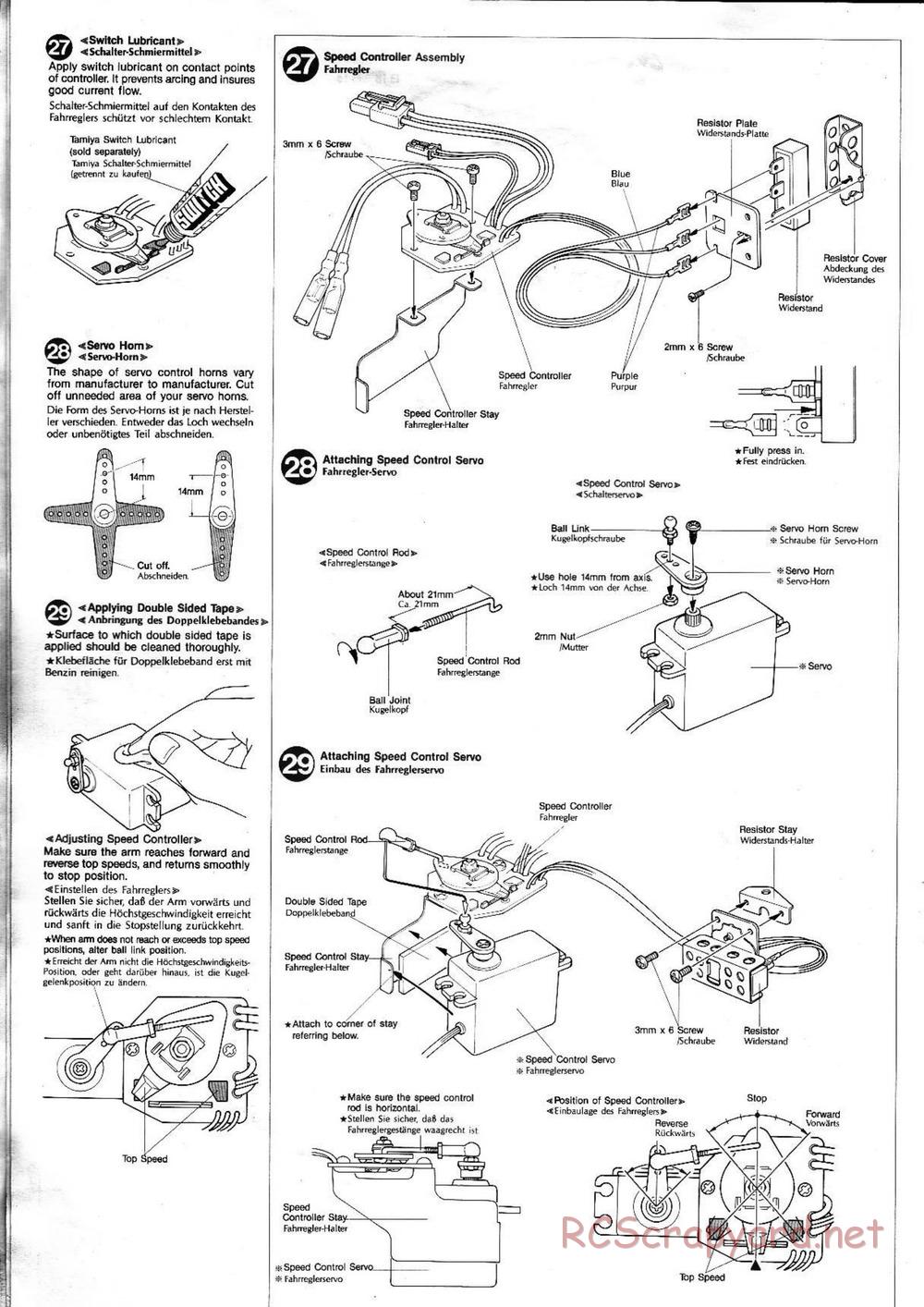 Tamiya - King Tiger (Production Turret) - 1/16 Scale Chassis - Manual - Page 12