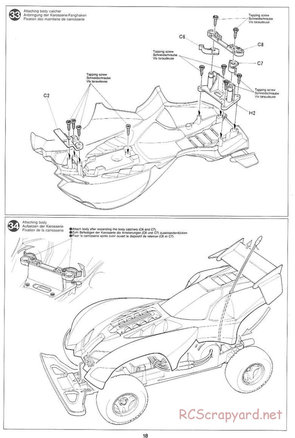 Tamiya - Wild Ceptor - Boy's 4WD Chassis - Manual - Page 18