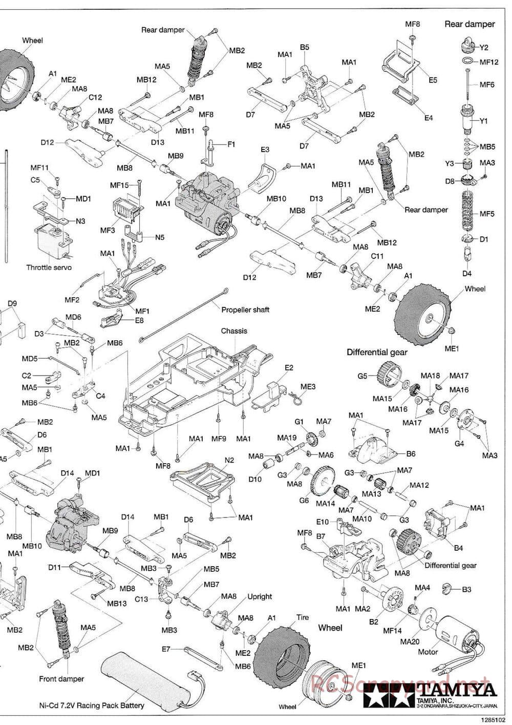 Tamiya - XB Neo Top-Force - DF-01 Chassis - Manual - Page 6