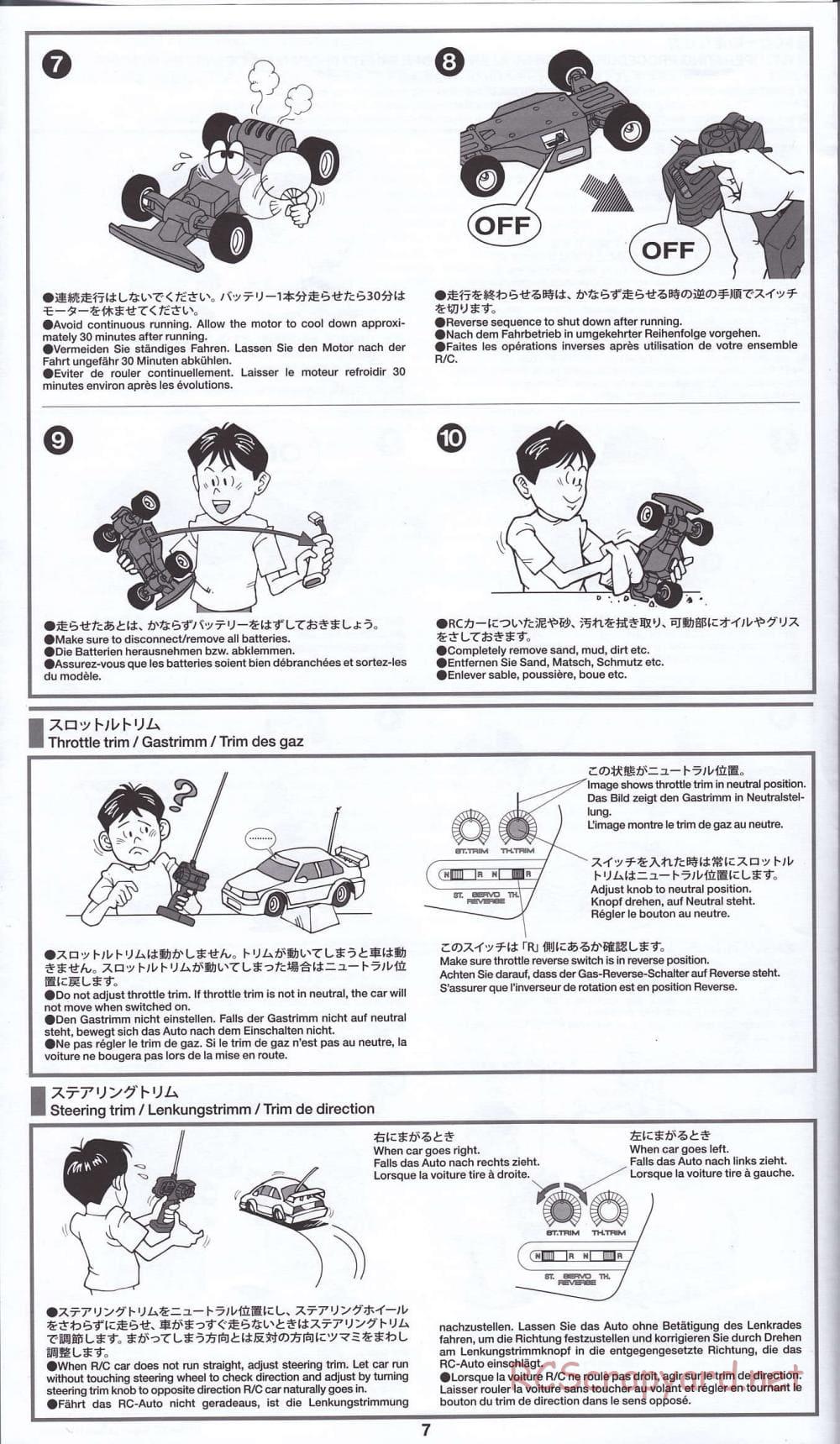 Tamiya - XB Super Levant - TB-01 Chassis - Manual - Page 7