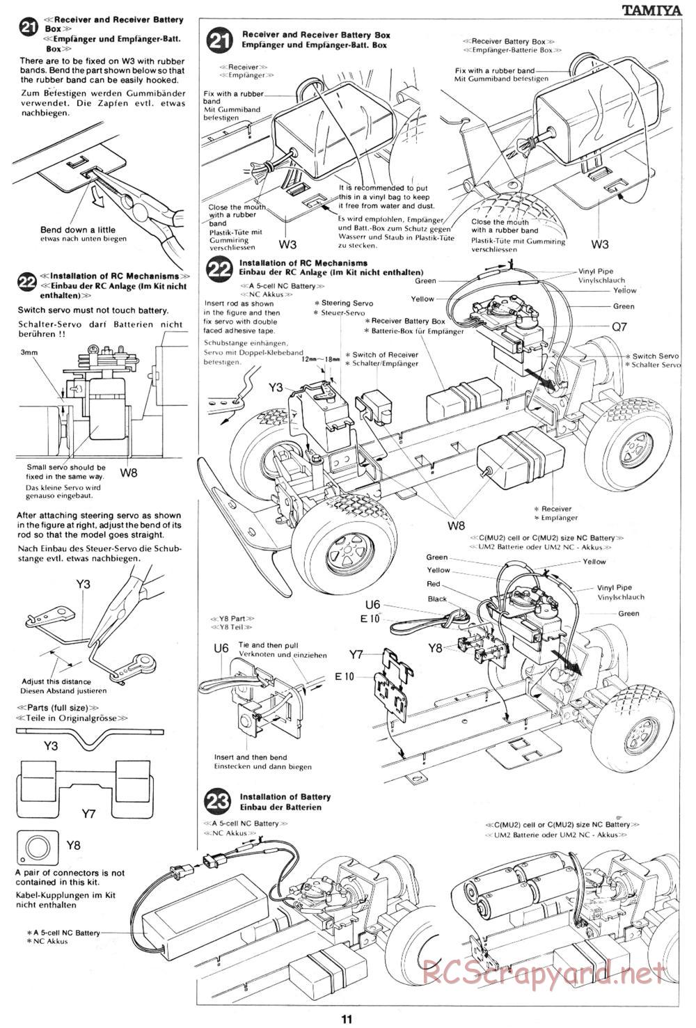 Tamiya - XR311 Combat Support Vehicle (1977) Chassis - Manual - Page 11