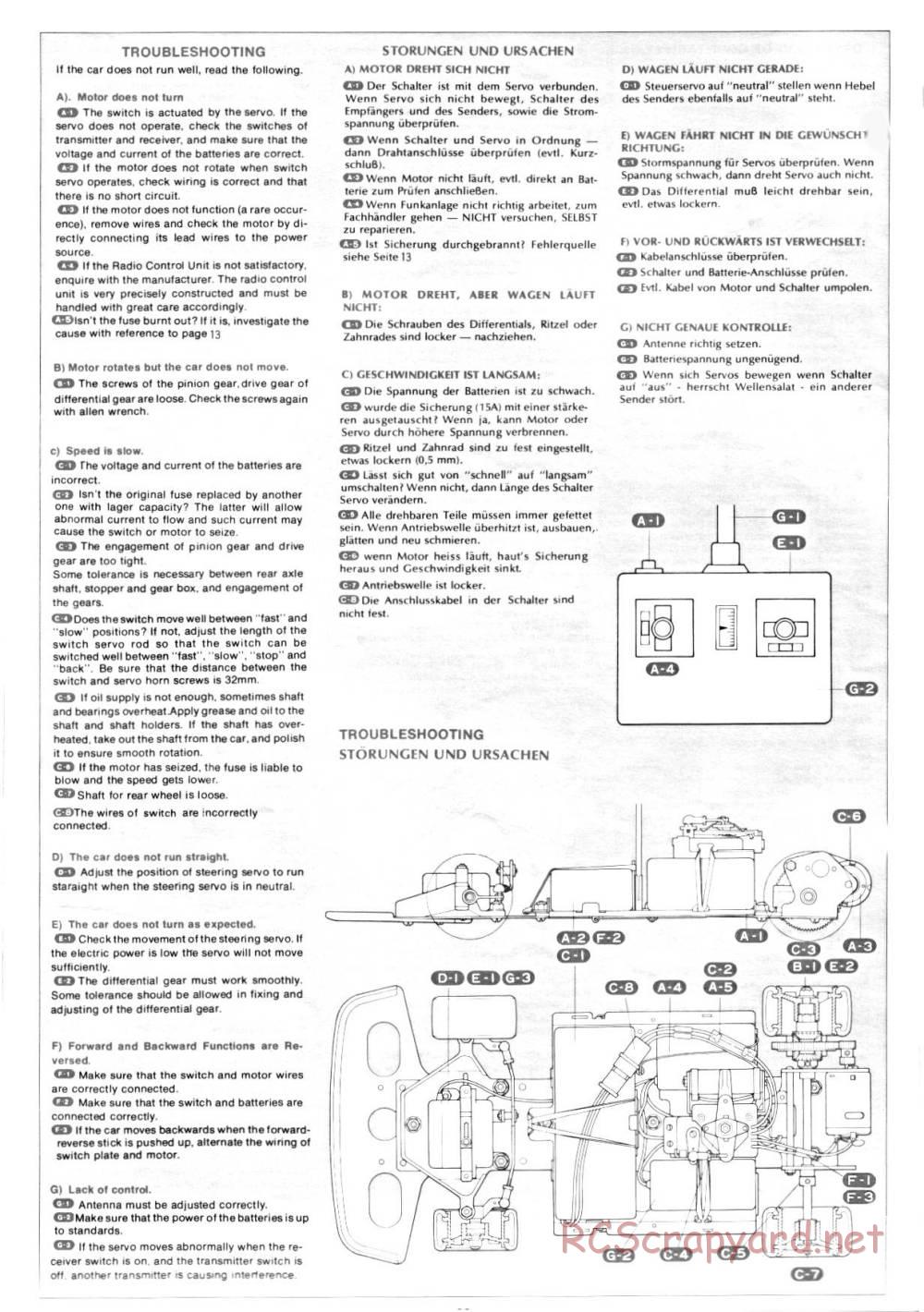 Tamiya - Lmbrghni Countach LP500S - 58005 - Manual - Page 14