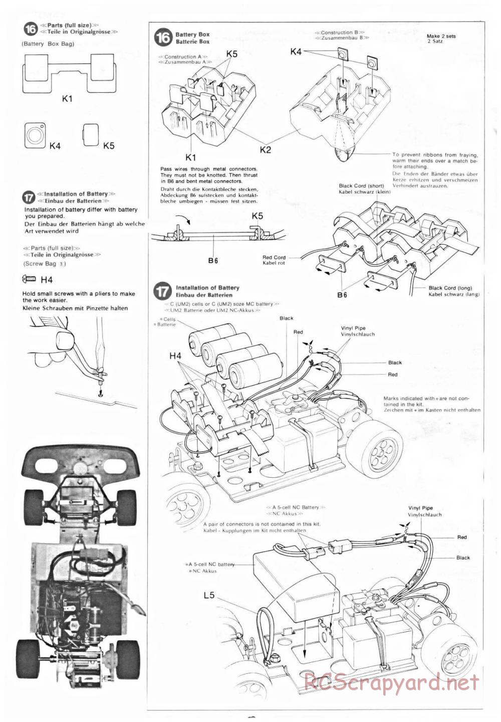Tamiya - Lmbrghni Countach LP500S - 58005 - Manual - Page 10