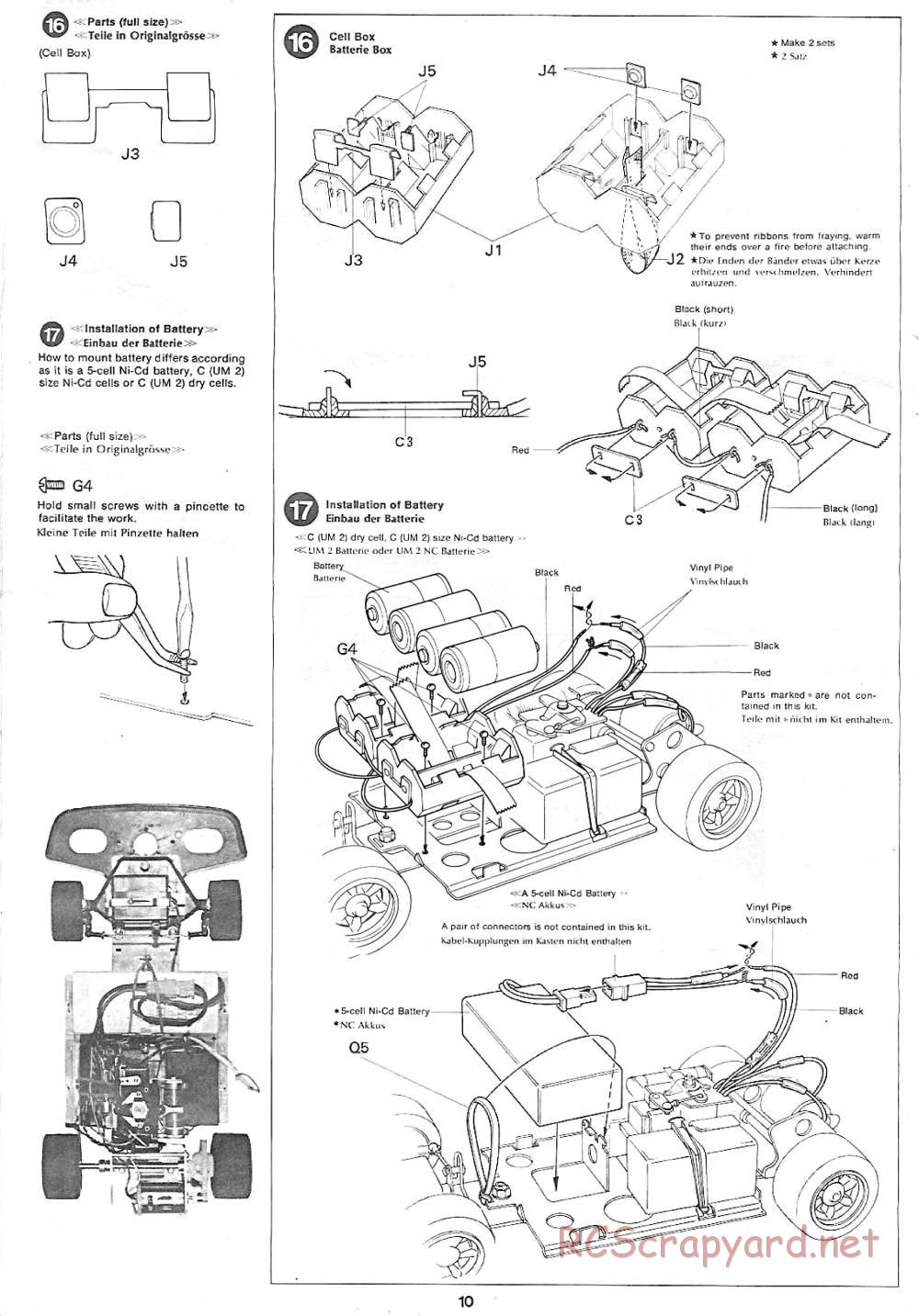 Tamiya - Martini Porsche 936 Turbo - 58006 - Manual - Page 10