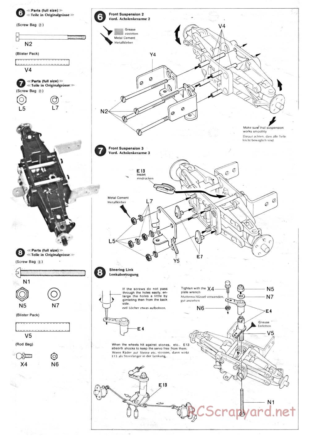 Tamiya - Lamborghini Cheetah - 58007 - Manual - Page 6