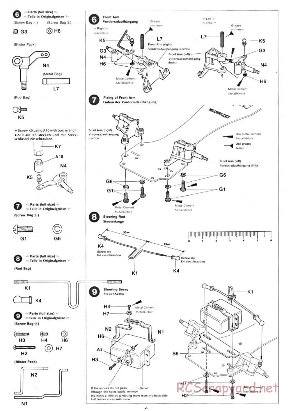 Tamiya - Toyota Celica LB Turbo Gr.5 (CS) - 58009 - Manual - Page 6