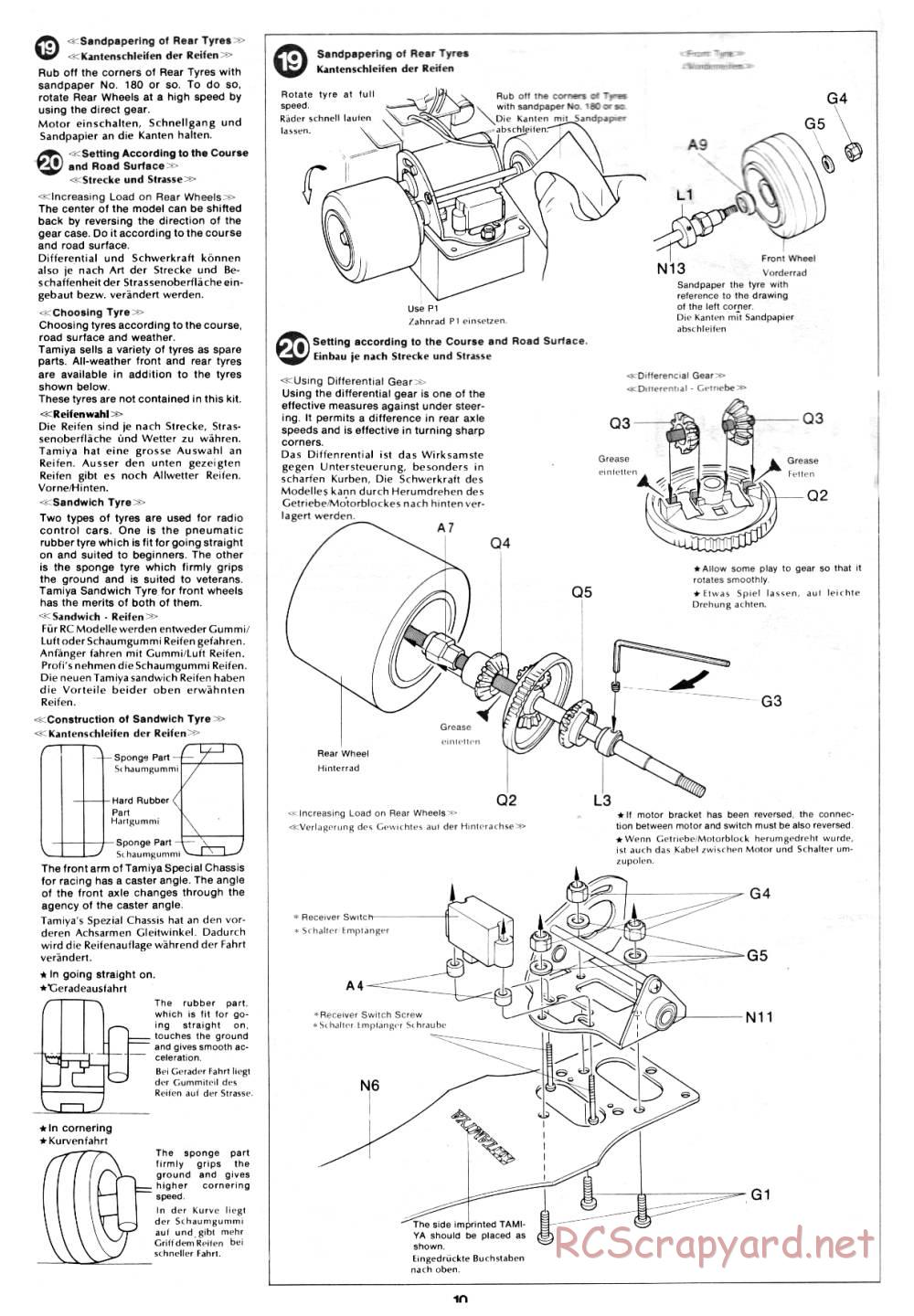 Tamiya - Toyota Celica LB Turbo Gr.5 (CS) - 58009 - Manual - Page 10