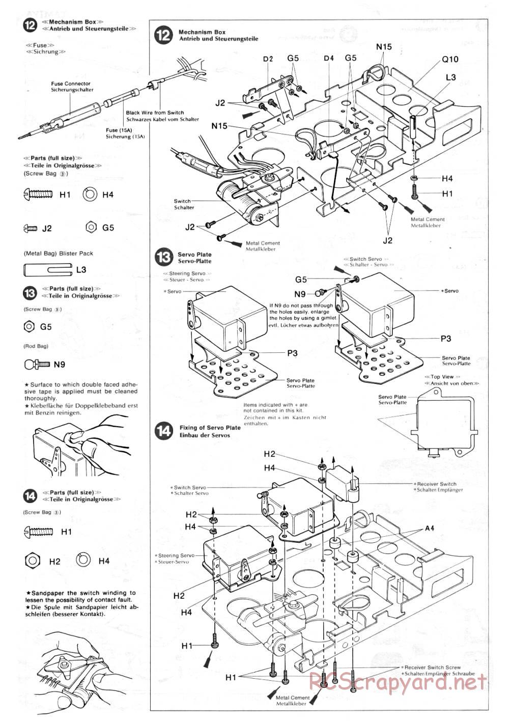 Tamiya - Ligier JS9 Matra - 58010 - Manual - Page 8