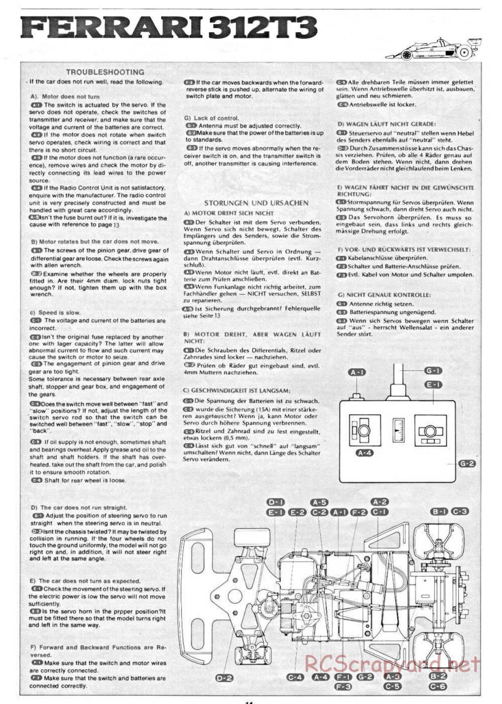 Tamiya - Ferrari 312T3 - 58011 - Manual - Page 14