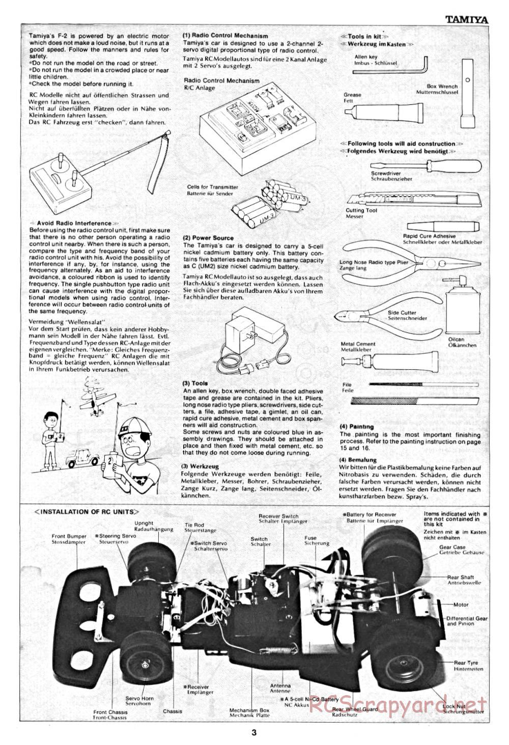 Tamiya - March 782 BMW (F2) - 58013 - Manual - Page 3