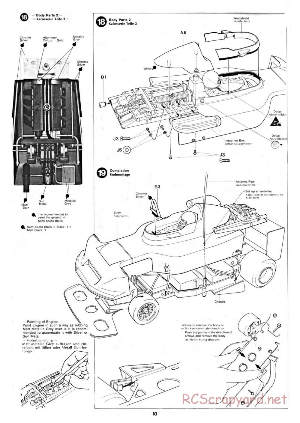 Tamiya - March 782 BMW (F2) - 58013 - Manual - Page 10