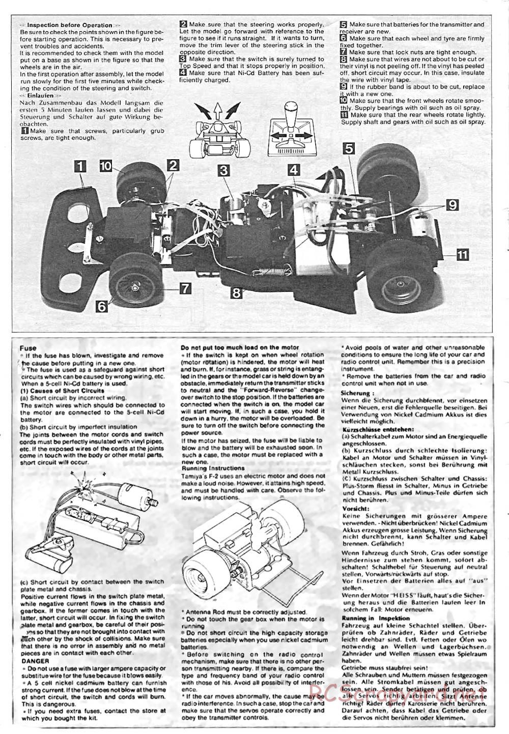 Tamiya - Martini Mk22 Renault (F2) - 58014 - Manual - Page 12
