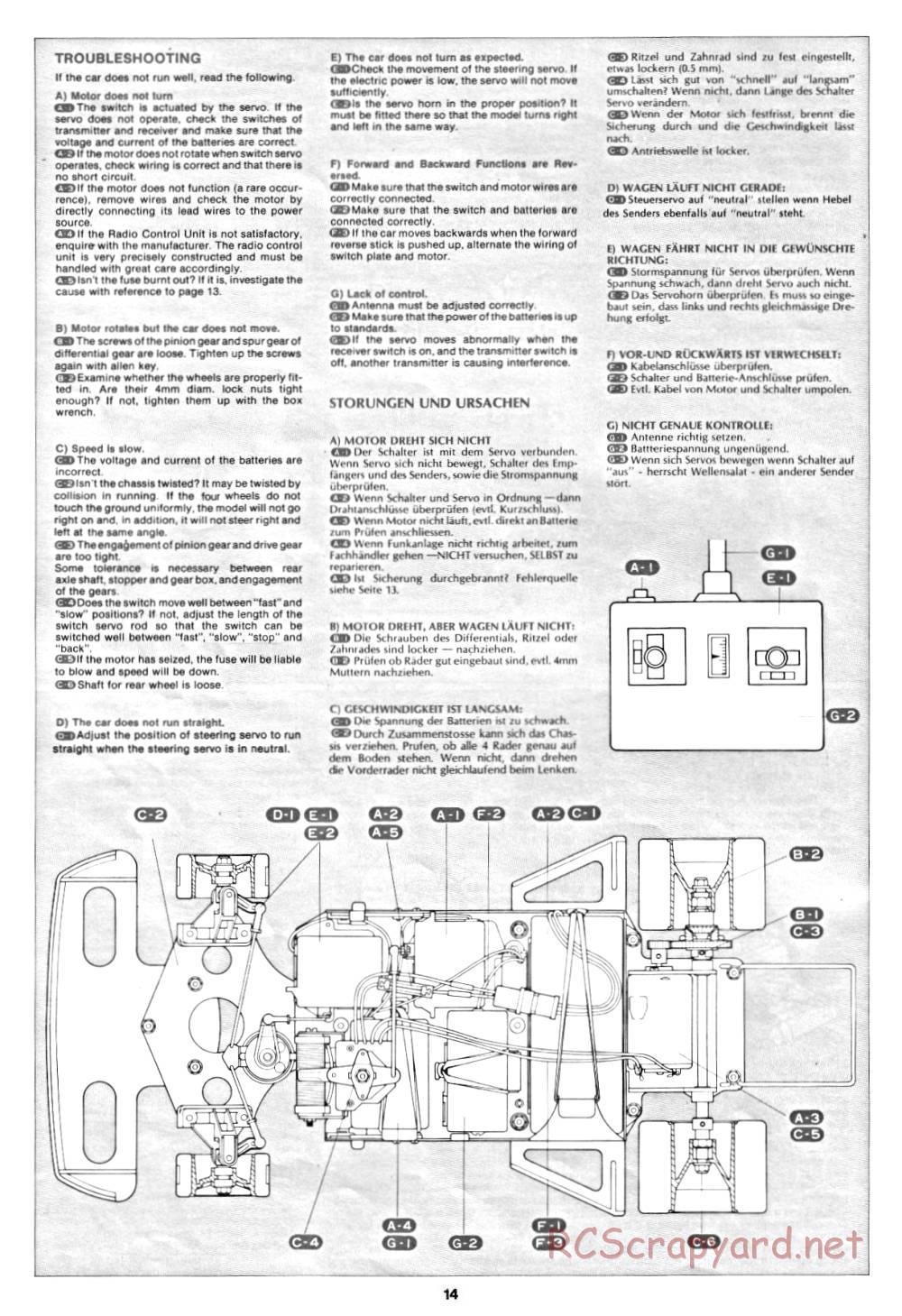 Tamiya - JPS Lotus 79 (CS) - 58020 - Manual - Page 14