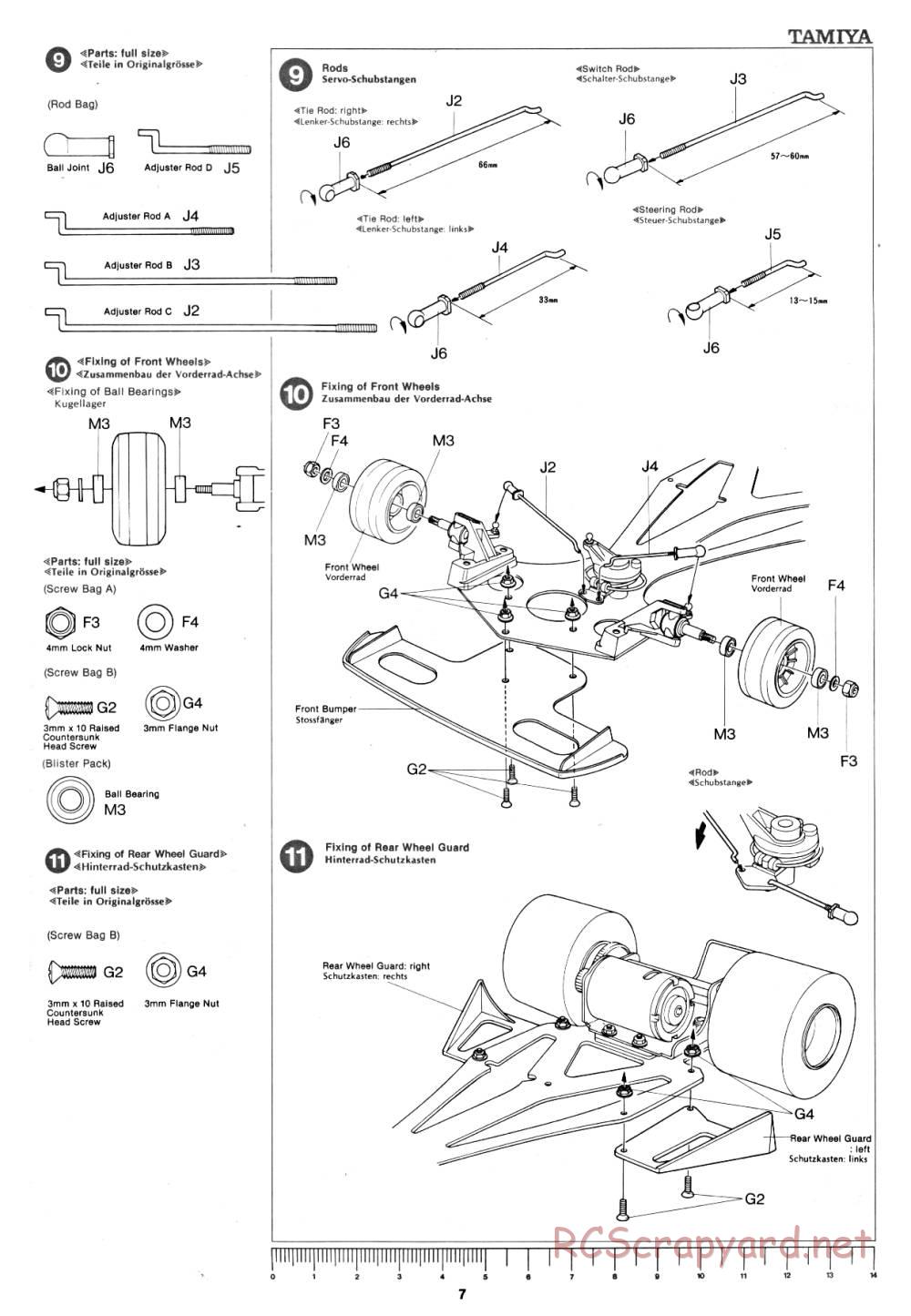 Tamiya - JPS Lotus 79 (CS) - 58020 - Manual - Page 7