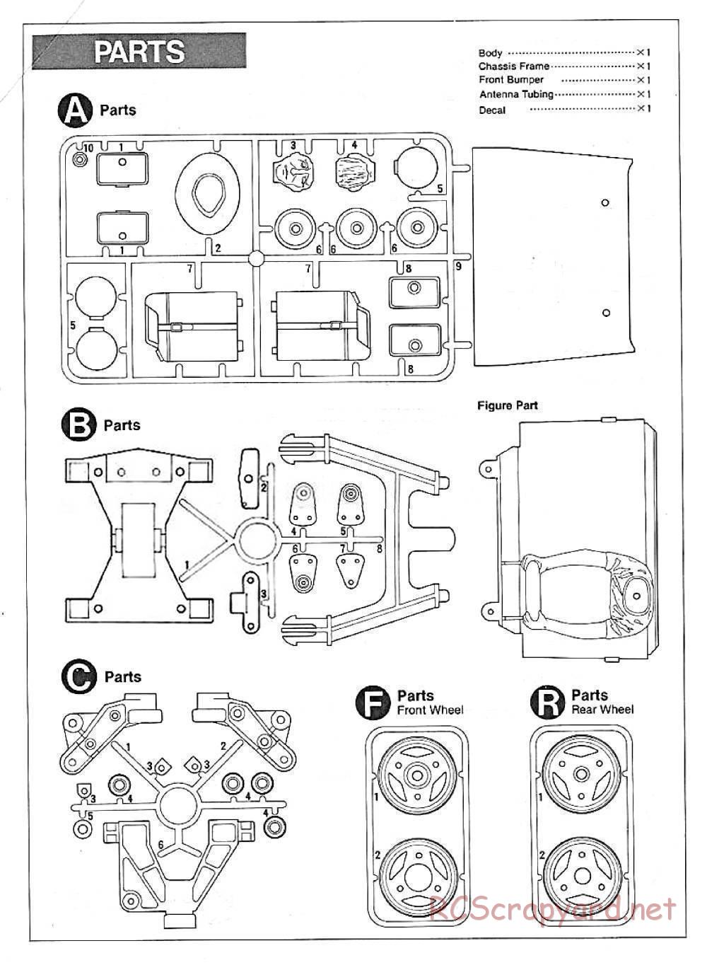 Tamiya - Holiday Buggy - 58023 - Manual - Page 13